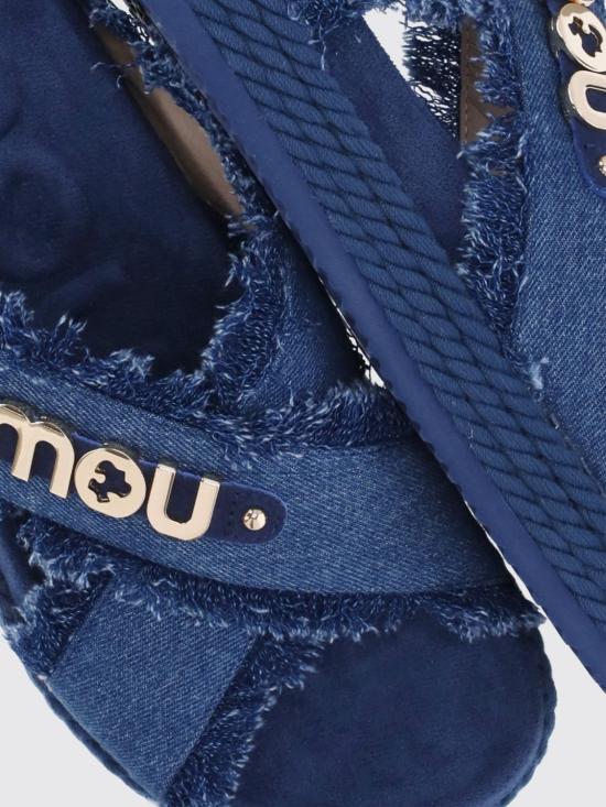 26SS 모우 뮬/슬리퍼 MUSW451004K DEN Blue - MOU