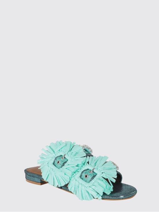 26SS 커트가이거 뮬/슬리퍼 5588087999 TEAL Green - KURT GEIGER