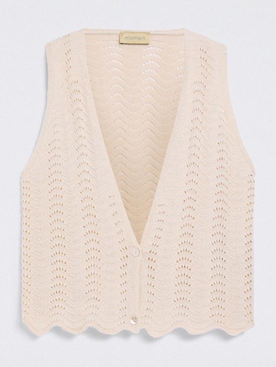 26SS 모모니 베스트 261MMOKN00726169MO 0040 Cream - MOMONI