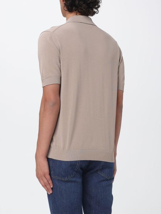 26SS 자노네 폴로 티셔츠 810342ZQ300 Z1030 Beige - ZANONE