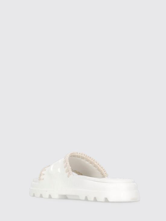 26SS 모우 뮬/슬리퍼 MUSW661000N WHI White - MOU