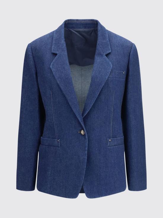26SS 조르지오 아르마니 수트 자켓 GW002595AF25753 ZZ105 Denim - GIORGIO ARMANI