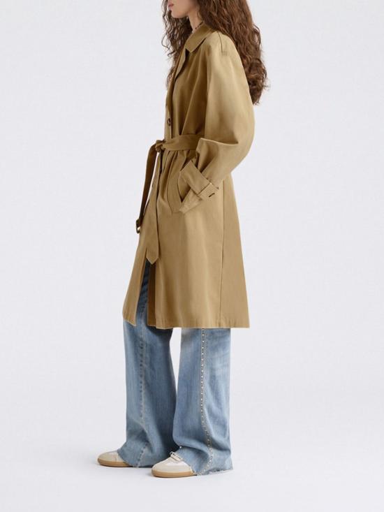 26SS 모모니 트렌치 코트 265MMOCO018265MO33 0664 Brown - MOMONI