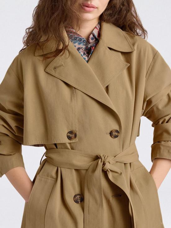26SS 모모니 트렌치 코트 265MMOCO018265MO33 0664 Brown - MOMONI