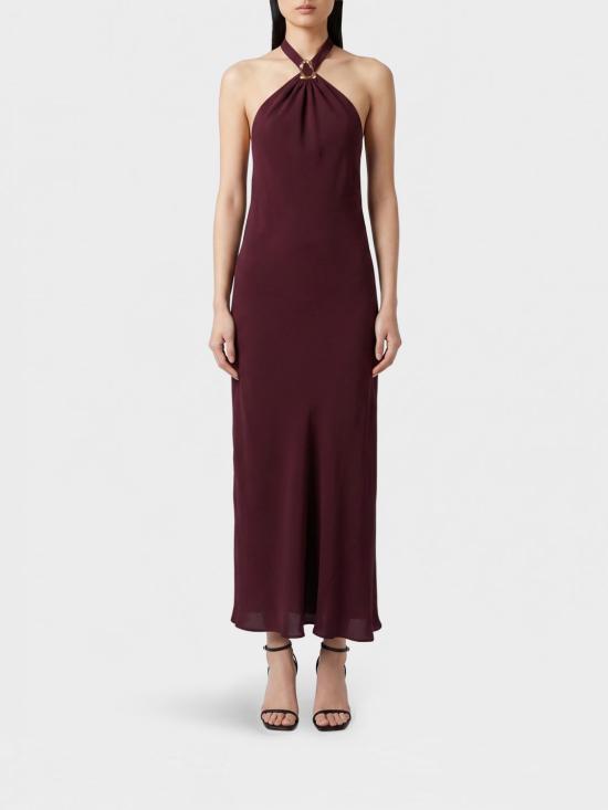 26SS 포르테포르테 롱 원피스 14884MYDRESS 2543 Burgundy