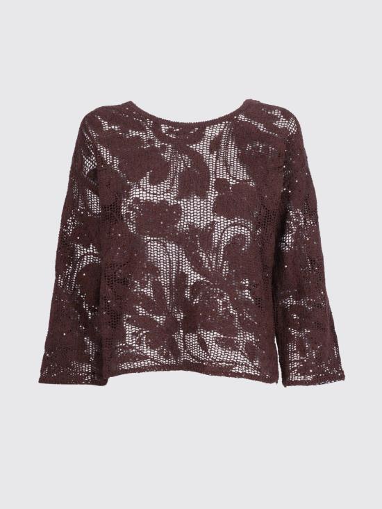 26SS 캉그라 긴팔 티셔츠 S6A393001 S6A00133 Brown - KANGRA
