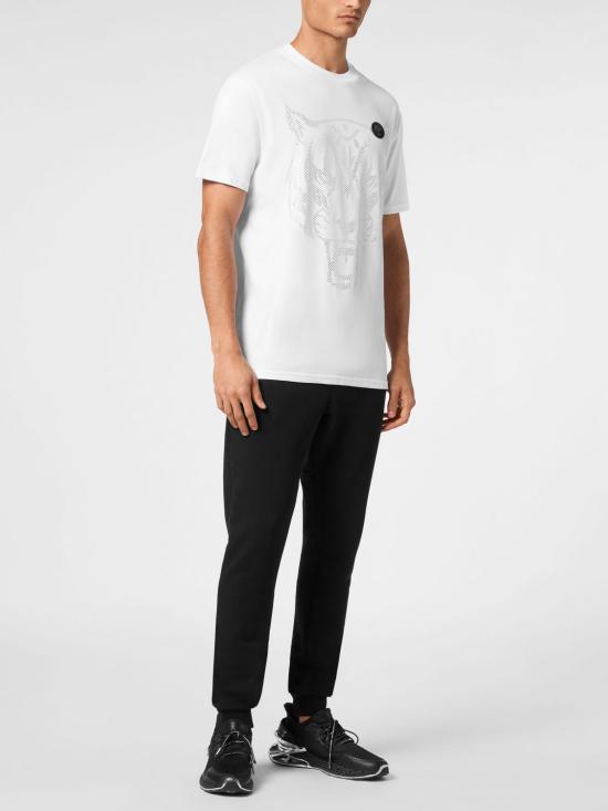 26SS 플레인스포츠 반팔 티셔츠 SAECMTK8009STE001N 0170 White - PLEIN SPORT