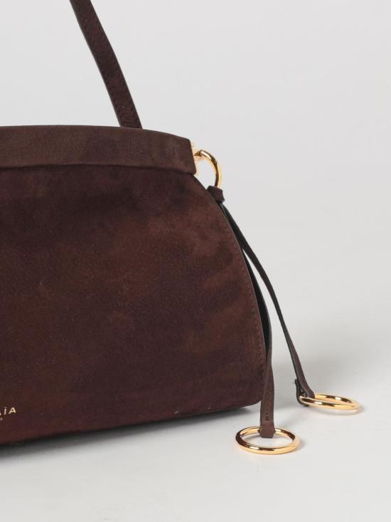 26SS 알라이아 숄더백 AA1S01430CA214 733 Brown - ALAIA