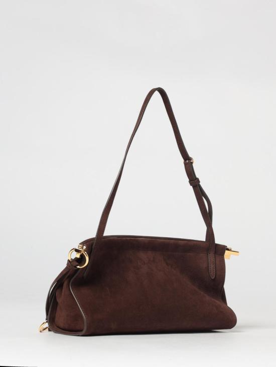 26SS 알라이아 숄더백 AA1S01430CA214 733 Brown - ALAIA
