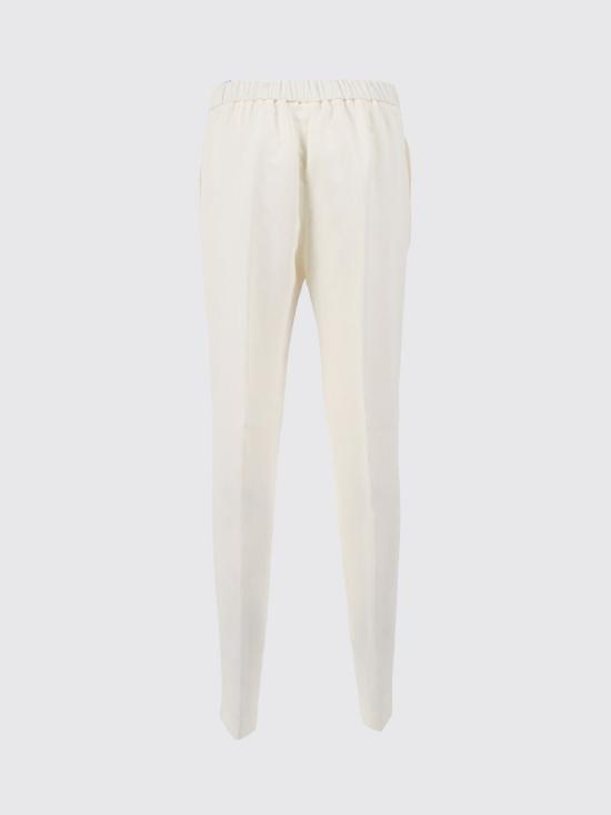 26SS 파비아나 필리피 플루이드 린넨 비스코스 트라우저 PAD276F366M150 0145 White - FABIANA FILIPPI