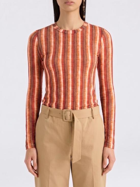 26SS 모모니 긴팔 티셔츠 265MMOTS011265MO45 2070 Orange