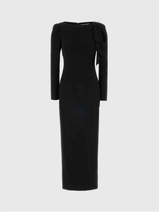 26SS 알레산드라리치 롱 원피스 FABX4265F4692 0900 Black - ALESSANDRA RICH