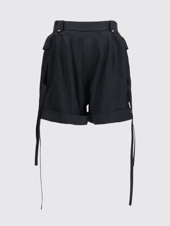 26SS 알렉산더 맥퀸 숏팬츠 868654QZAQZ 1000 Black - ALEXANDER MCQUEEN