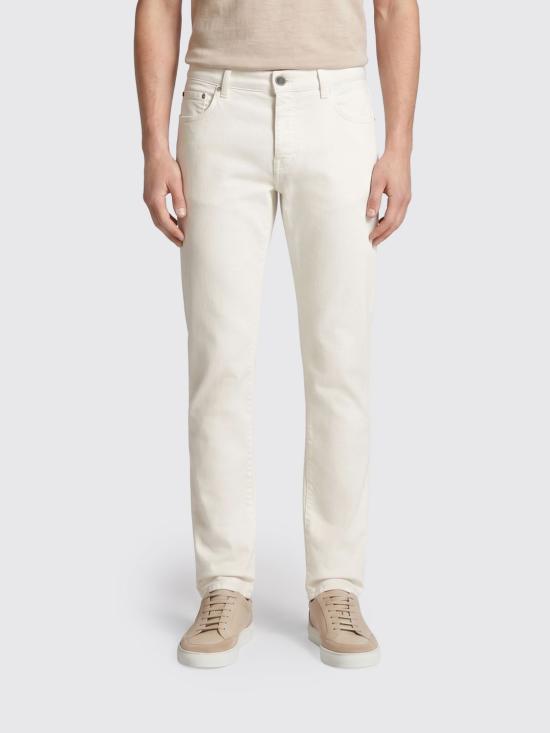 26SS 야콥코헨 스트레이트 팬츠 JUMQE004054P3732TN A00 White