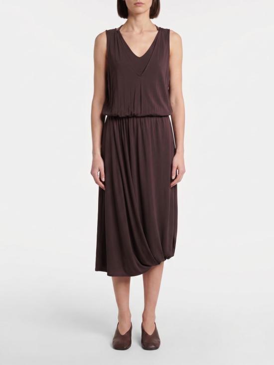 26SS 르메르 롱 원피스 DR1146LJ1050 BR523 Brown