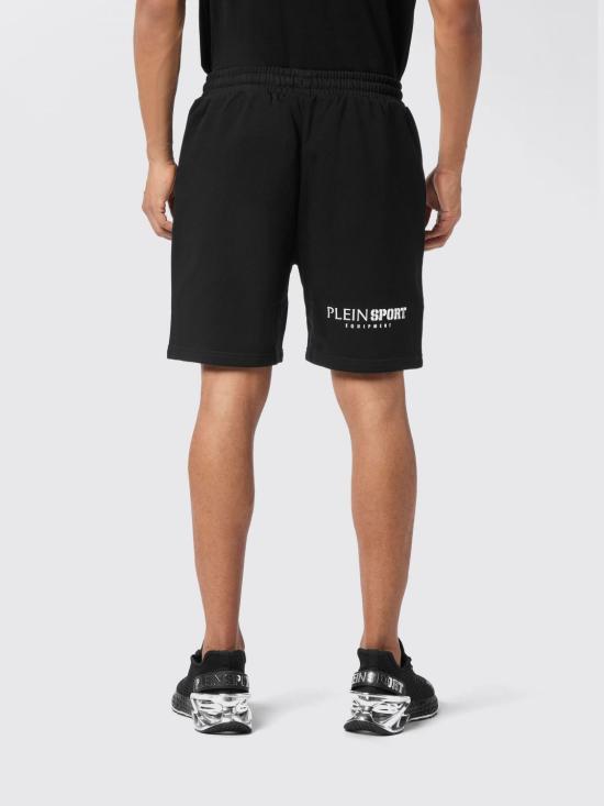 26SS 플레인스포츠 숏팬츠 SAECMJT2473STE001N 02 Black - PLEIN SPORT