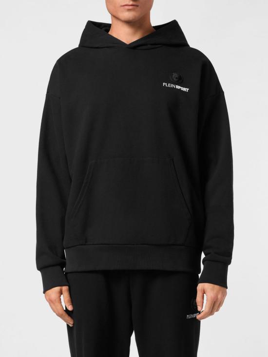 26SS 플레인스포츠 후드 티셔츠 SAECMJB3578STE001N 02 Black