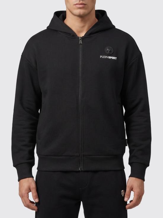 26SS 플레인스포츠 후드 티셔츠 SAECMJB3579STE001N 02 Black