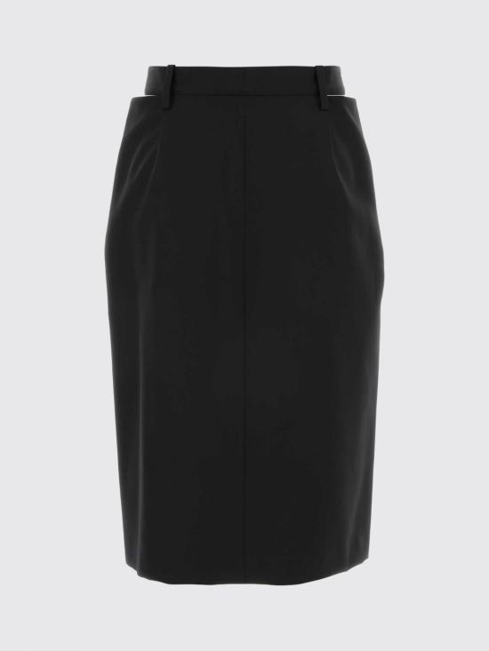 26SS 질샌더 미디 스커트 J03MA0287J40249 001 Black - JIL SANDER