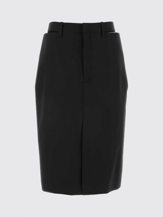 26SS 질샌더 미디 스커트 J03MA0287J40249 001 Black - JIL SANDER