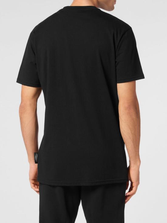 26SS 플레인스포츠 반팔 티셔츠 SAECMTK8006STE001N 0270 Black - PLEIN SPORT