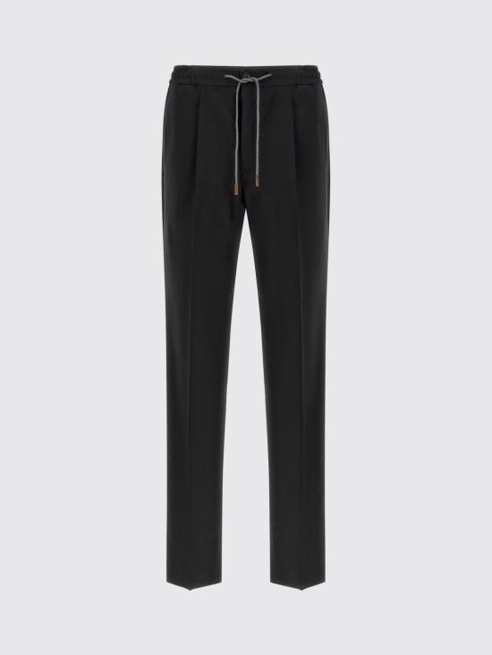 26SS 인코텍스 수트 팬츠 1T00785855C 991 Black - INCOTEX