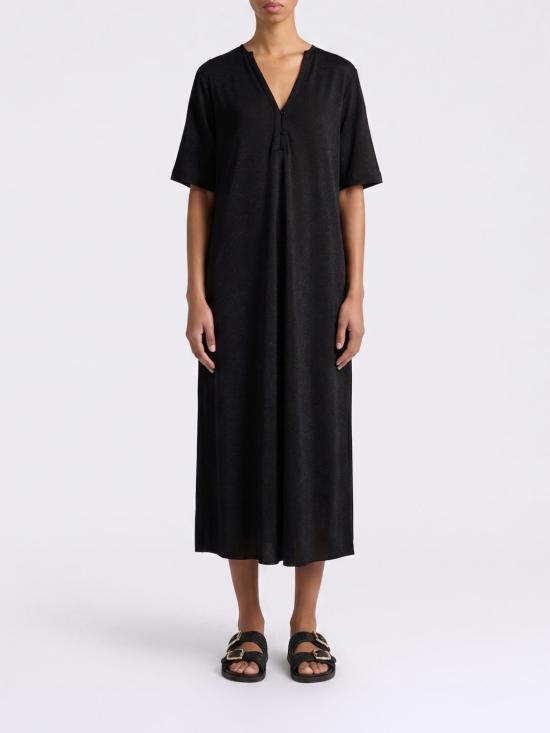 26SS 모모니 롱 원피스 261MMODR03526184MO 0990 Black