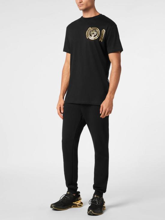 26SS 플레인스포츠 반팔 티셔츠 SAECMTK8011STE001N 0293 Black - PLEIN SPORT