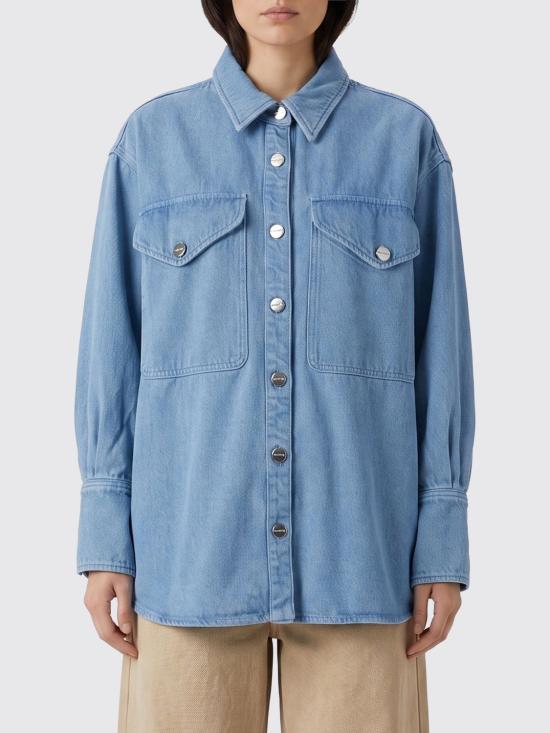 26SS 돈답 데님 셔츠 DC460BF0018YMB8 858 Gnawed Blue