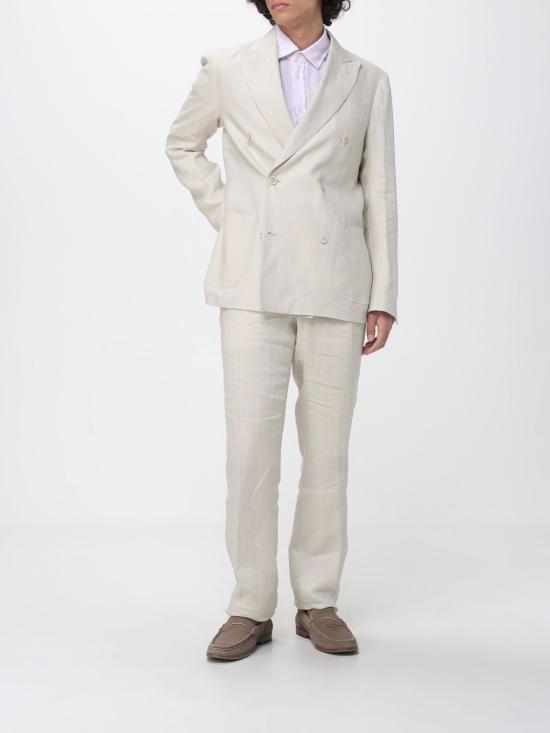 26SS 라르디니 수트 세트 PA6303ECN64404 150 Beige - LARDINI
