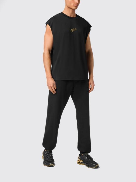26SS 플레인스포츠 민소매 티셔츠 PAECMRK0104STE001N 0294 Black - PLEIN SPORT