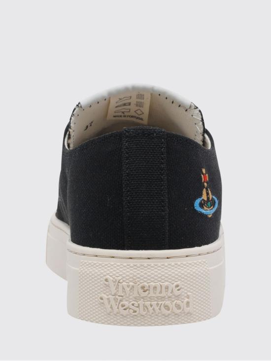 26SS 비비안웨스트우드 플림솔 스니커즈 75020063WW015B N402 Black - VIVIENNE WESTWOOD