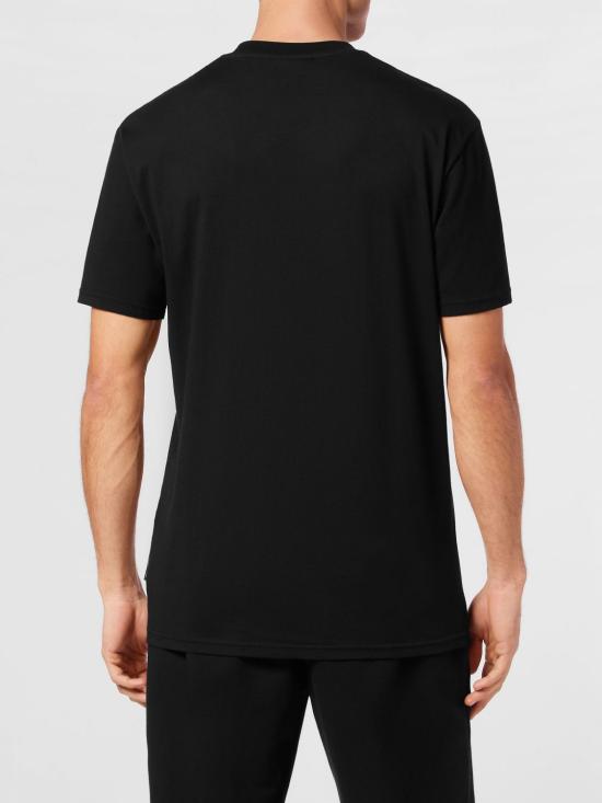26SS 플레인스포츠 반팔 티셔츠 SAECMTK8009STE001N 0293 Black 1 - PLEIN SPORT