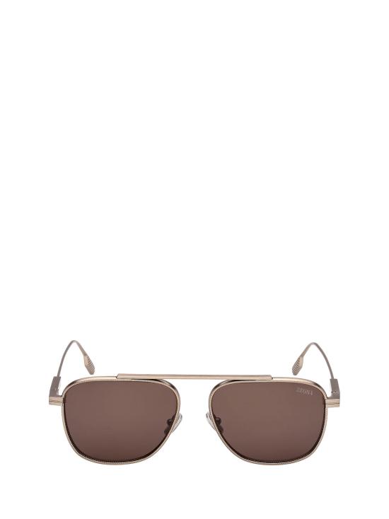 26FW 에르메네질도제냐 선글라스 EZ0291 35E MATTE LIGHT BROWN