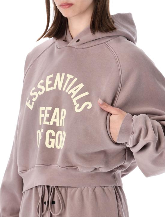 26SS 피어오브갓 후드 티셔츠 192SP267352FW FADED MAUV FADED MAUVE - FEAR OF GOD