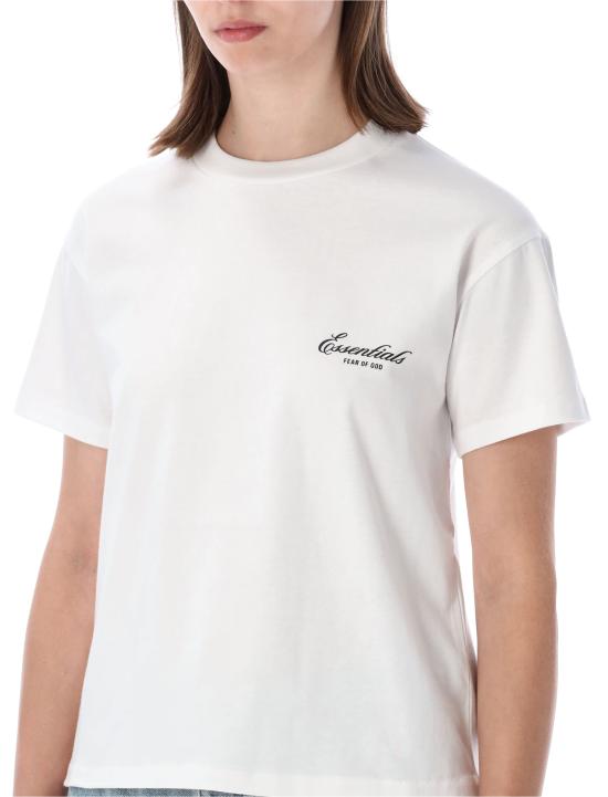 26SS 피어오브갓 반팔 티셔츠 125SP265913FW BRIGHT WHI Bianco - FEAR OF GOD