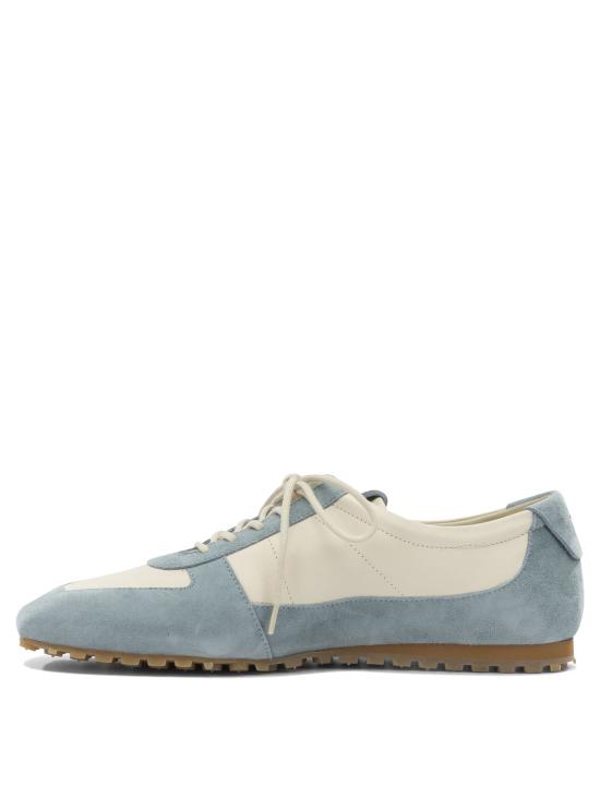 26SS 에이드 스니커즈 UMA SNEAKERNAPPA KID SUEDECREAMY GLASS Light blue - AEYDE