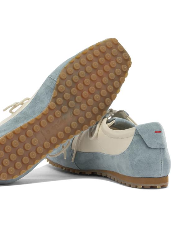26SS 에이드 스니커즈 UMA SNEAKERNAPPA KID SUEDECREAMY GLASS Light blue - AEYDE