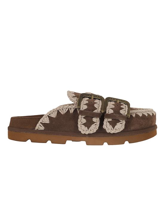 26SS 모우 뮬/슬리퍼 MU SW631003ADPB Brown