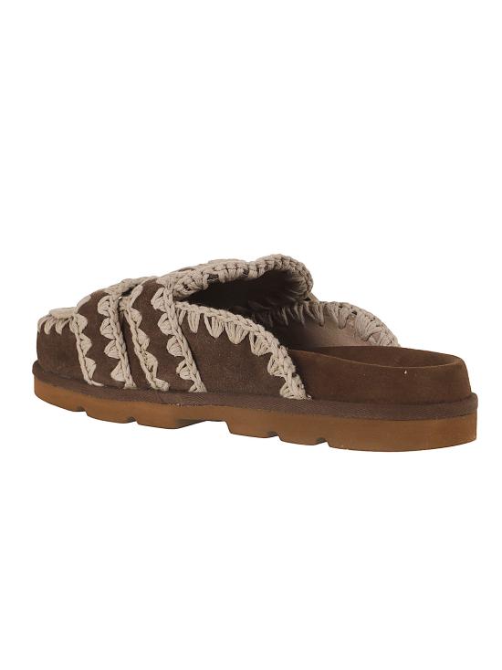 26SS 모우 뮬/슬리퍼 MU SW631003ADPB Brown - MOU