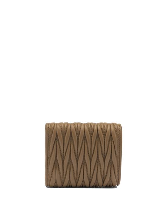 26FW 미우미우 지갑 5MH033AFPPF098L Beige - MIU MIU