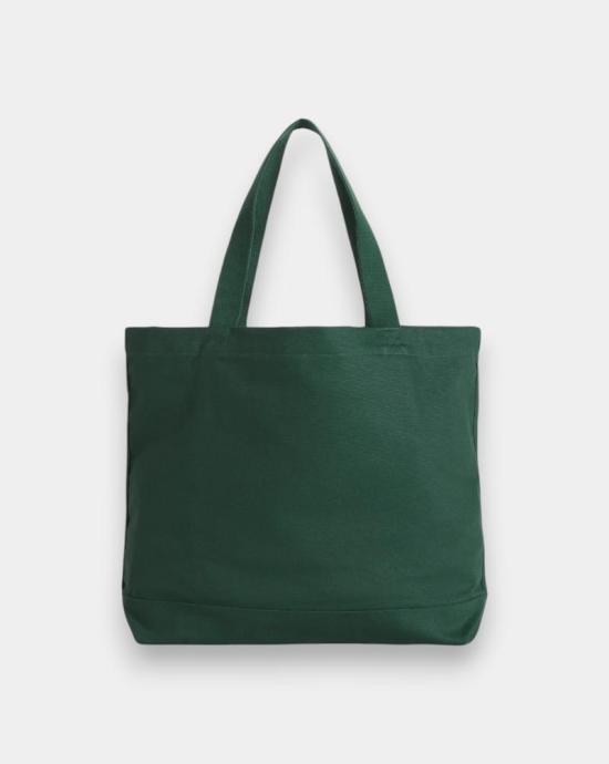 26SS 메종키츠네 토트백 QU05118WW9042P399 BOTTLE GREEN DOM - MAISON KITSUNE
