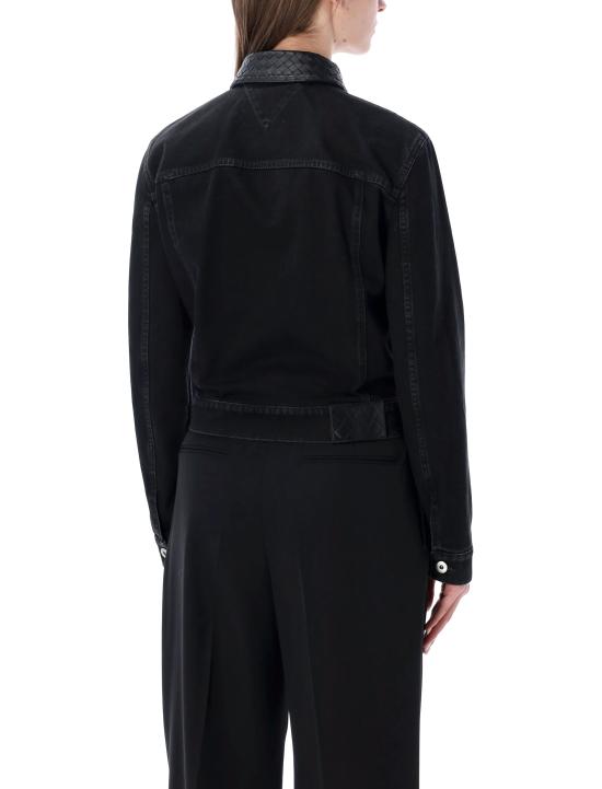 26SS 보테가베네타 자켓 863107V69O0 1000 Nero - BOTTEGA VENETA