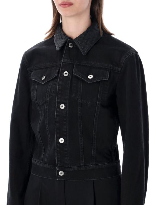 26SS 보테가베네타 자켓 863107V69O0 1000 Nero - BOTTEGA VENETA
