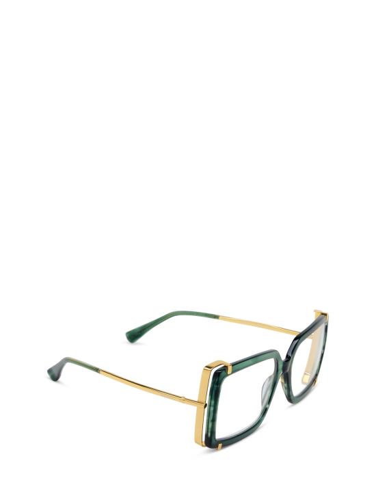26FW 막스마라 안경 MM5155 B 098 DARK GREEN STRIPED - MAX MARA