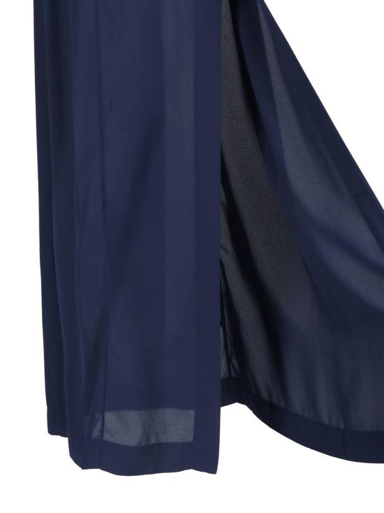 26SS 더프랭키샵 롱 스커트 ENNA FLUID MAXI SKIRT NAVY Blue - THE FRANKIE SHOP