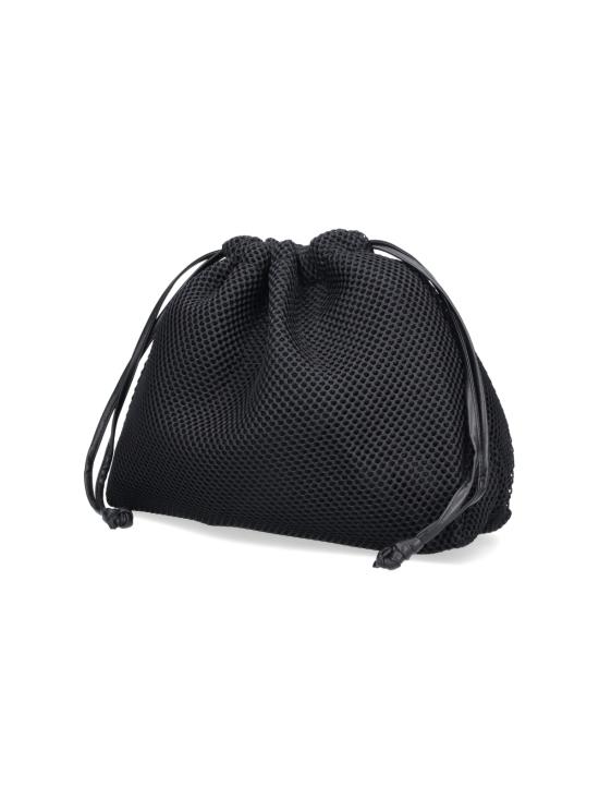 26SS 더프랭키샵 클러치/파우치 MORGAN MESH SMALL POUCH BLACK Black - THE FRANKIE SHOP