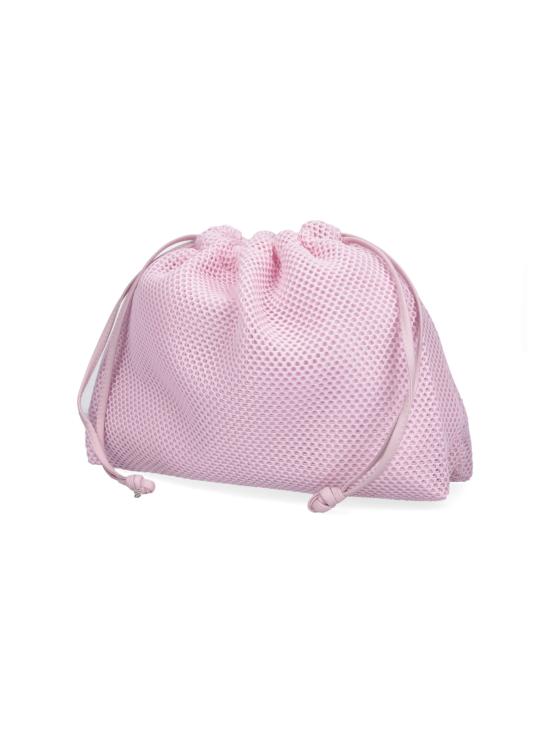 26SS 더프랭키샵 클러치/파우치 MORGAN MESH SMALL POUCH PINK Pink - THE FRANKIE SHOP