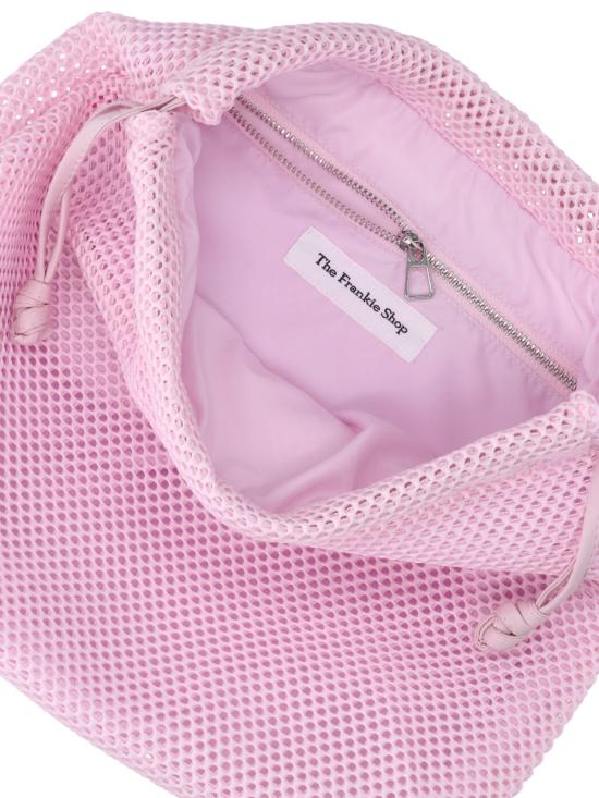 26SS 더프랭키샵 클러치/파우치 MORGAN MESH SMALL POUCH PINK Pink - THE FRANKIE SHOP