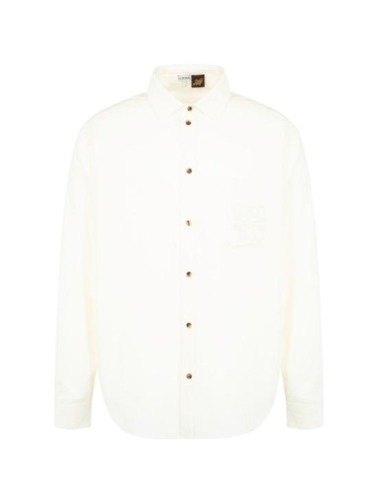 26SS 로에베 긴팔 셔츠 H616Y05XA0 2100 Bianco